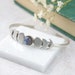Moon Phase Bracelet, Golden Brass, Labradorite, Moonstone, Antiqued Silver, Blue Flashes, Cuff Bangle, Lunar Celestial,Gift For Teen Girl UK 