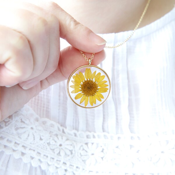 Sunflower Jewelry Etsy UK