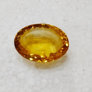 Handmade AA citrine princess cut gems stone huge size awesome gems stone.