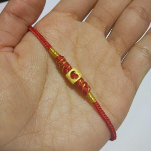 Encanto Brazalete De Punto Clásico Lucky Hecho A Mano Joyas Encanto Brazalete De Punto Clásico Lucky Hecho A Mano Joyas