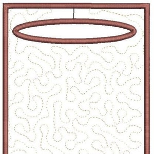 Blank TOWEL TOPPER EMBROIDERY - Fits a 5x7&quot; & 6x10&quot; Hoop - Machine Embroidery Designs