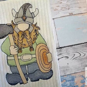 VIKING GNOME EMBROIDERY - Viking, History - Fits a 4x4", 5x7" & 8x8" Hoop - Machine Embroidery Designs