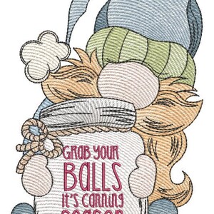 CANNING GNOME - Sewing, Crafting, Embroidery, Gifting - Downloadable Machine Embroidery