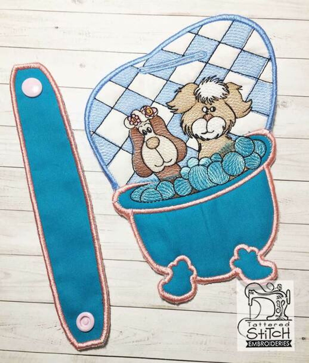 PUPS N Suds TOWEL TOPPER Dog Lover Suds Bathtub - Etsy PUPS N Suds TOWEL TOPPER Dog Lover Suds Bathtub - Etsy