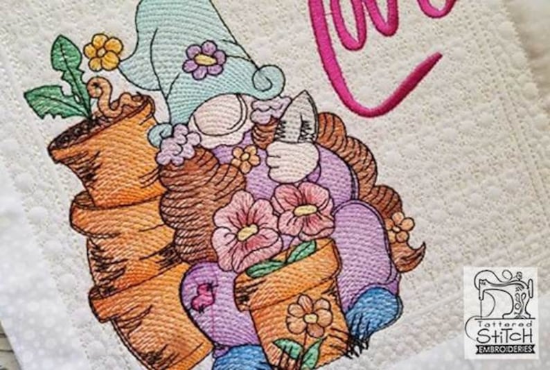 Girll gardening gnome jessecmault gnome only gardener  etsy