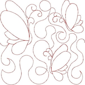 Puede incluir: Un dibujo en blanco y negro de tres mariposas con líneas en espiral en el fondo.