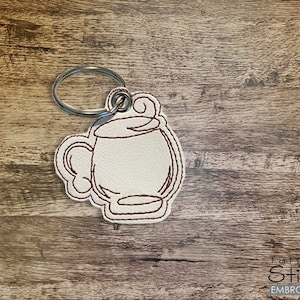 Size 3 Zipper Pull - Coffee Cup