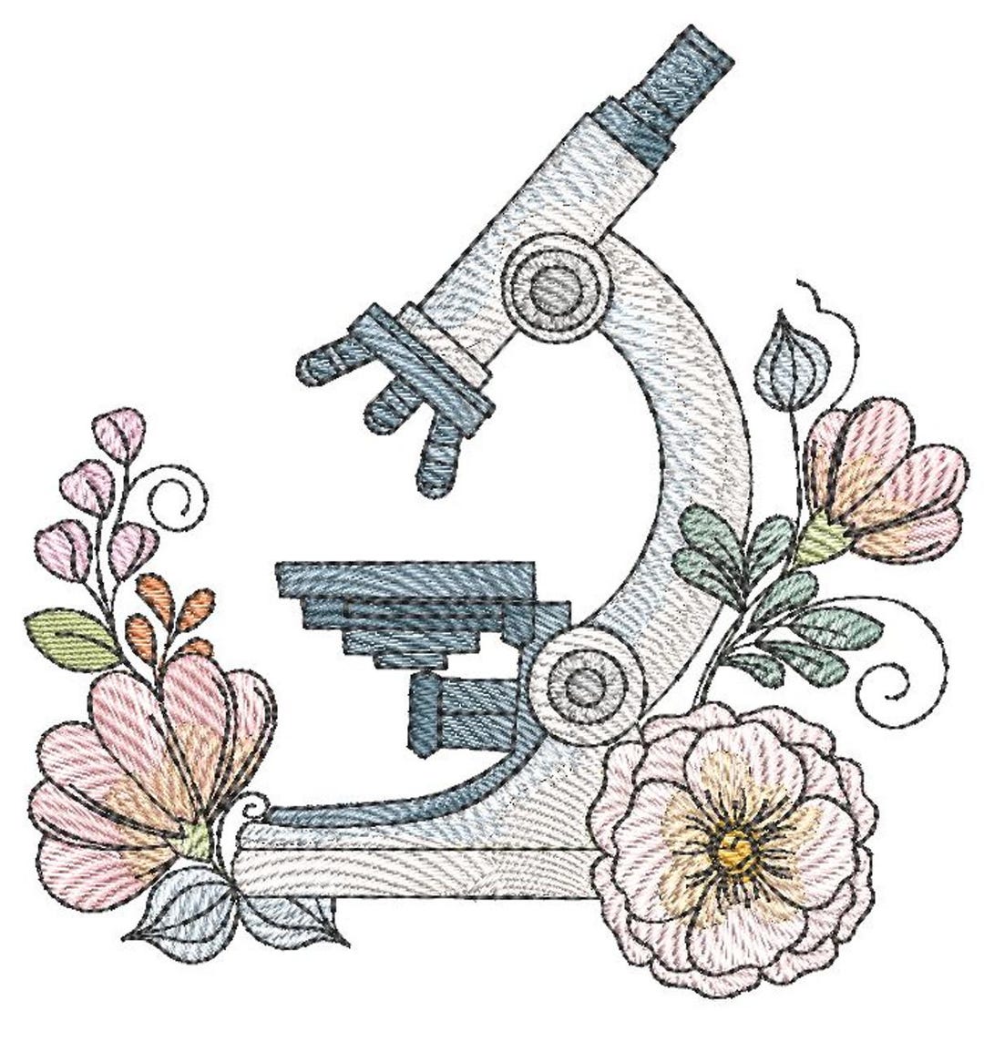 Microscope - Sewing, Crafting, Embroidery, Gifting - Downloadable ...