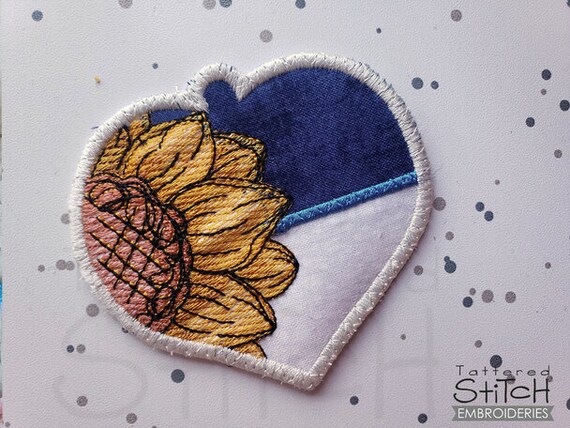 Tattered stitch embroidery discount