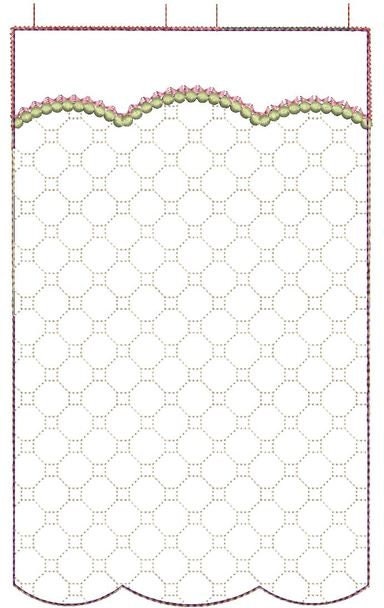 Garden Flag #2 – Designed for 5×7, 6×10, and 8×12 Hoops – Instantly Downloadable Machine Embroidery