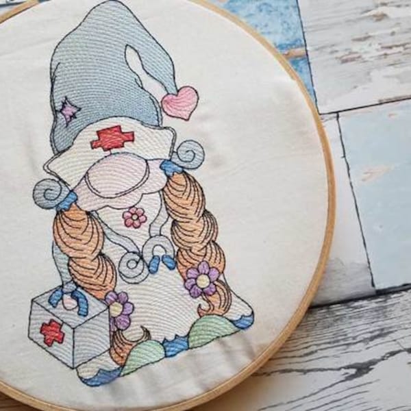 Female Gnome Doctor Etsy UK