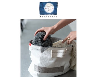 PDF Sewing Pattern - Side Handle Gusset Tote