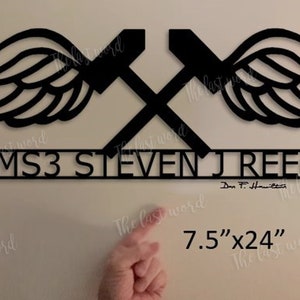 Aviation Structural Mechanic (AMS) Rate Personalized Silhouette (large)