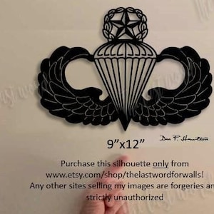 US Army Master Airborne Wings... You earned it!!