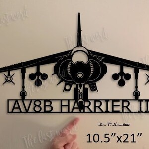 AV-8B Harrier II Jump Jet -  Ground-Attack V/STOL Aircraft
