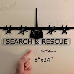 C-130J Hercules &quot;Search & Rescue&quot; Aircraft wall art