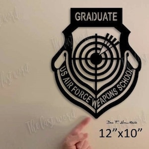 USAF Weapons School Graduate Patch...you earned it!