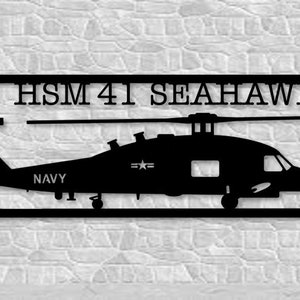 HSL-46 Grandmasters Plaque, 14, Mahogany, Navy
