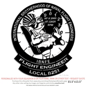 IBNFE Local 8251 Insignia Silhouette