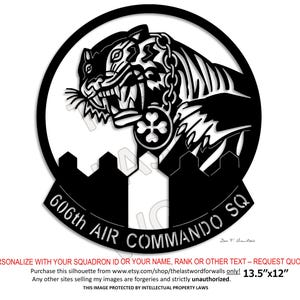 606th Air Commando Squadron Patch - Special Operations