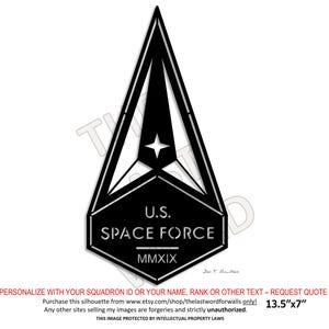 US Space Force Patch MMXIX