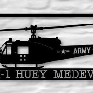 UH-1 Huey Medevac Helicopter - US Army