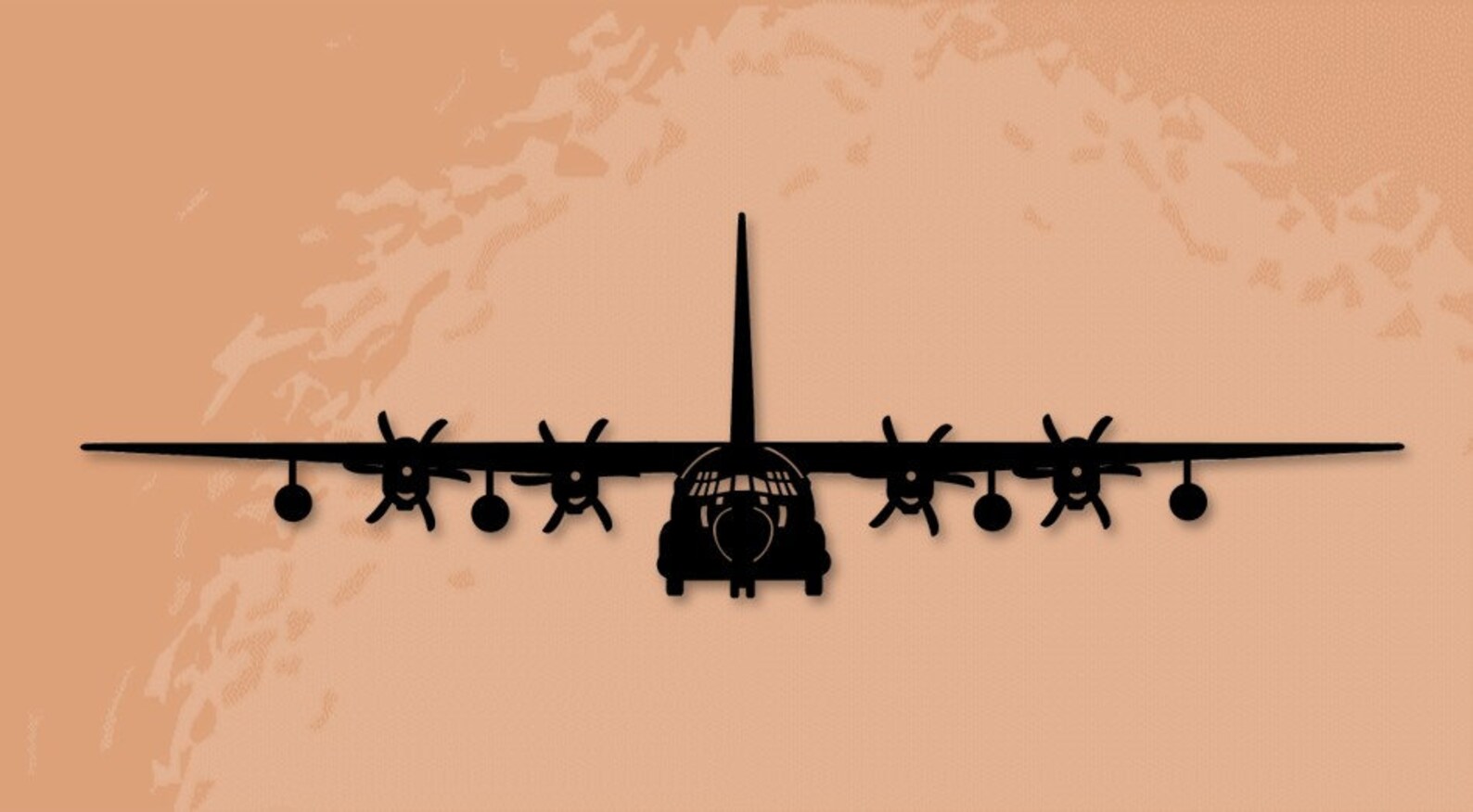 HC130J Hercules 6blade Prop Aircraft Wall Art Etsy