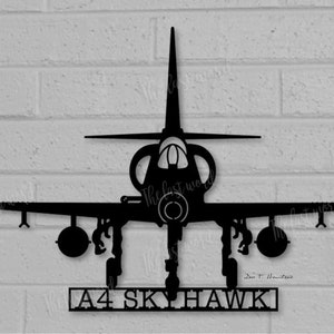 A4 Skyhawk Naval Attack Aircraft