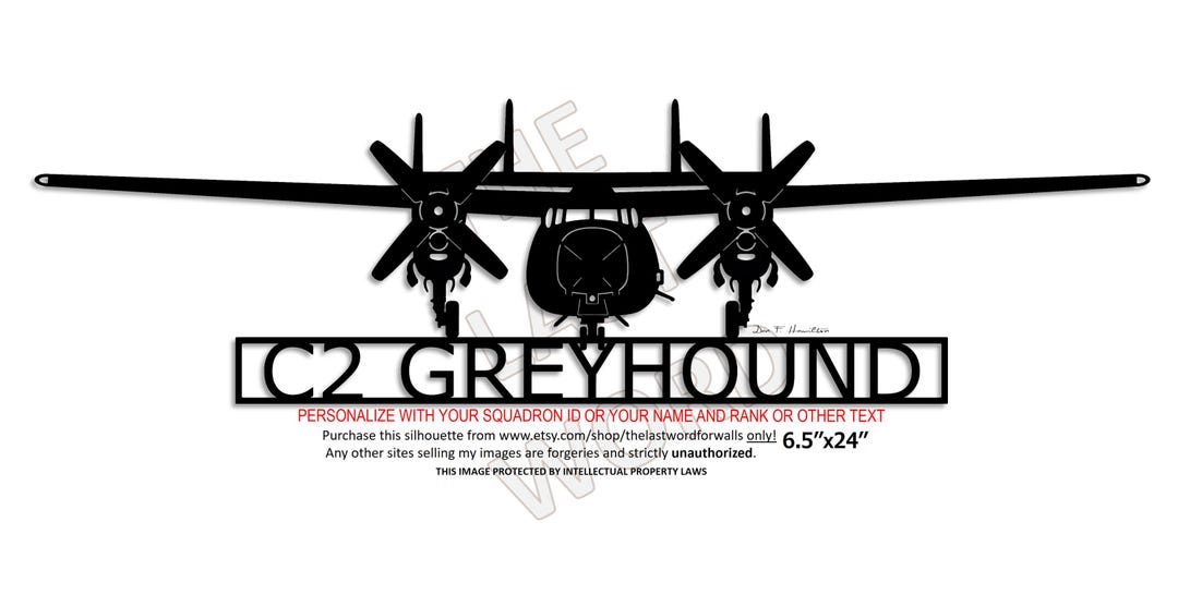 C-2 Greyhound (4-blade) - Carrier Onboard Delivery (COD) Aircraft - Etsy