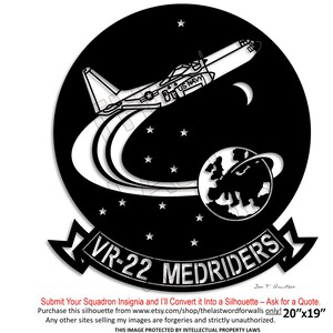 VR-22 Medriders Fleet Logistics Support Patch