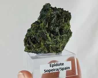 Very nice Epidote from Sopeira,Spain,Mineral,Specimen,Crystal Mineral,Collection,Collectibles,Home Decor, Epidote Crystal, Epidote Specimen,