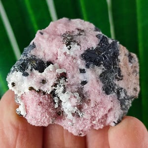 Rare Rhodochrosite with Quartz  from Davidkovo ore Filed,Bulgaria,Pink Crystal,Rodochrosite Crystal,Stone,Top Pink color
