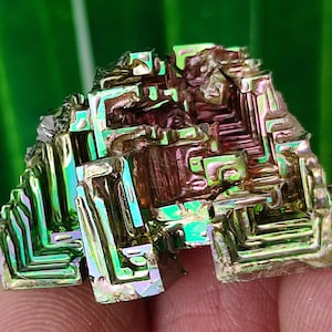 Amazing Rainbow Bismuth Cluster,Bismuth Specimen,Bismuth Crystal,Lab Grown Stone,Home Decor,Colourful Crystal,Bismuth,Bismuth Colourful