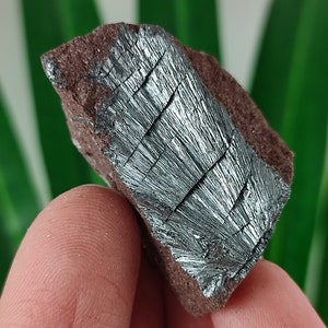 Moroccan Pyrolusite Mineral Specimen: Collector's Stone, Home Decor