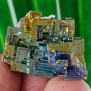 Amazing Rainbow Bismuth Cluster,Bismuth Specimen,Bismuth Crystal,Lab Grown Stone,Home Decor,Colourful Crystal,Bismuth,Bismuth Colourful