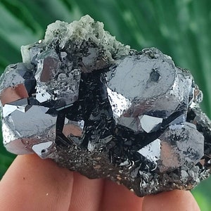 Amazing Galena with Sphalerite from Borieva mine,Madan ore field,Rhodope Mts,Smolyan Oblast,Bulgaria,Minerals,Crystals,Gemstone,N22