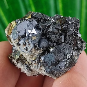 Amazing Galena with Sphalerite from Krushev dol mine,Madan ore field,Rhodope Mts,Smolyan Oblast,Bulgaria,Minerals, Crystals, Gemstone,N12