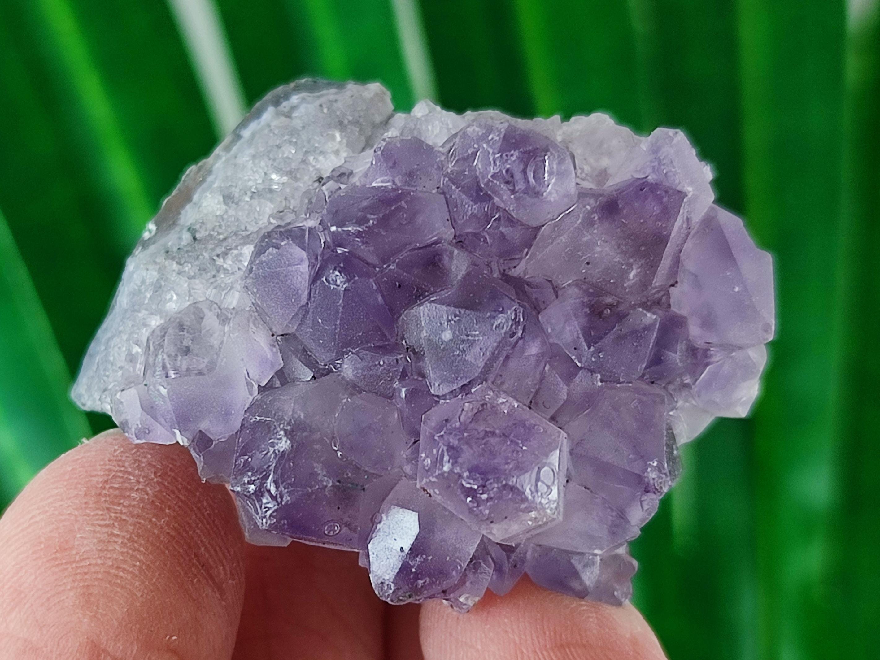Améthyste Violette Brute Du Brésil - 65,65 Carats - Spécimen Naturel P375.160t