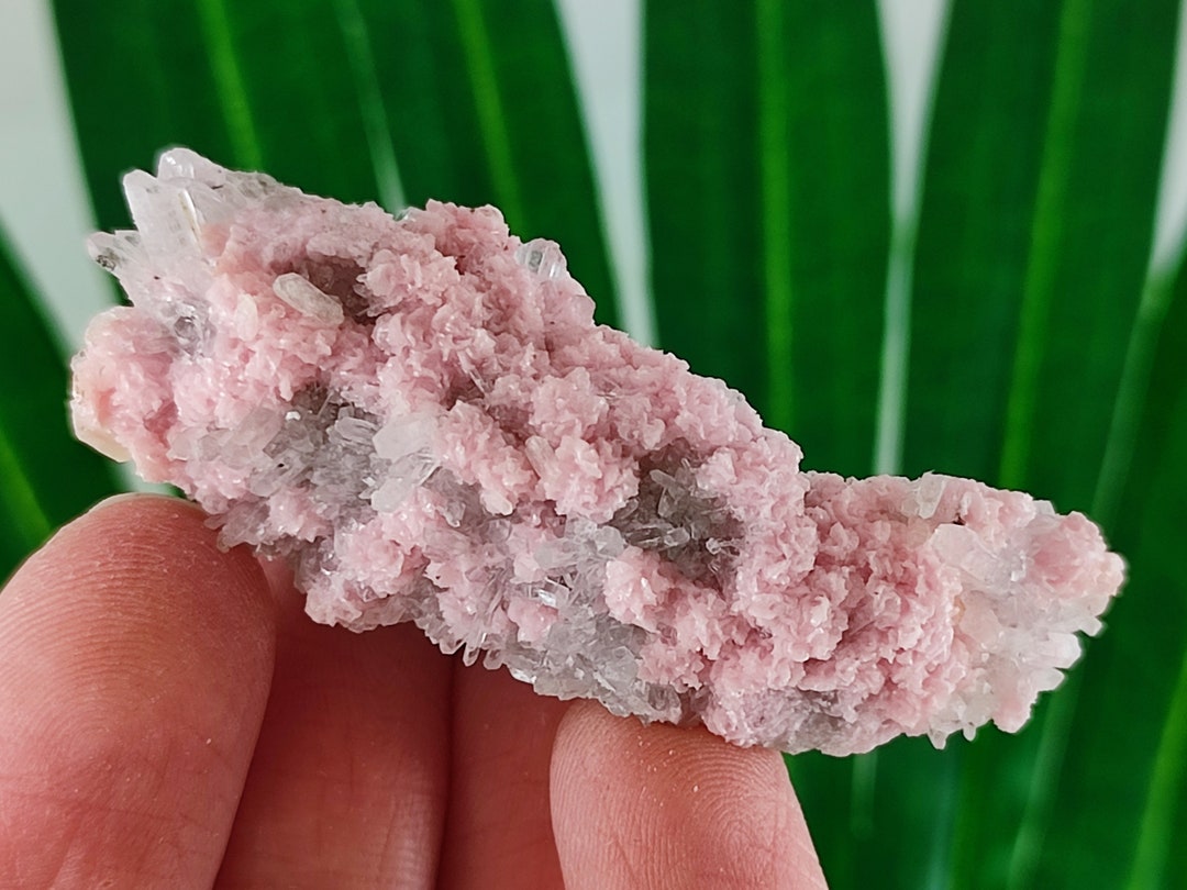 Rare Rhodochrosite From Davidkovo Ore Filed,bulgaria,pink Crystal ...