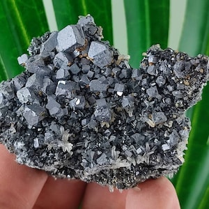 Galena with Sphalerite from 9th September mine,Madan ore field,Rhodope Mts,Smolyan Oblast,Bulgaria,Mineral,Crystal,Home DecorN14