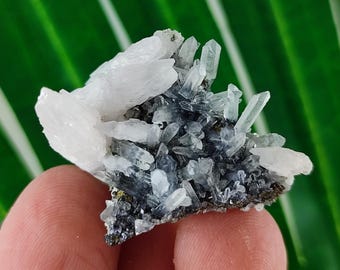 Quartz With Iron Oxide, Quartz Crystal, Mineral, Natural Crystal