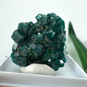 Beautiful Green Dioptase from Sanda Hills,Mindouli,Pool Department,Mindouli District,Congo,green Dioptase,Dioptase Crystal,Dioptase, N1