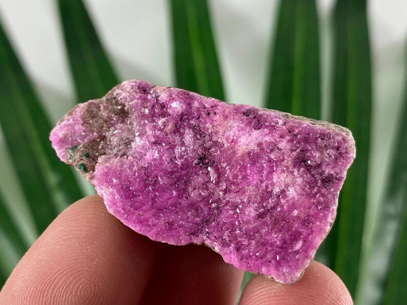 Hermosa calcita de cobalto de la República del Congo, cristal de ...