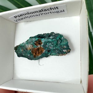 Rare Pseudomalachit  from Portugal,Mineral,Specimen,Pseudomalachit