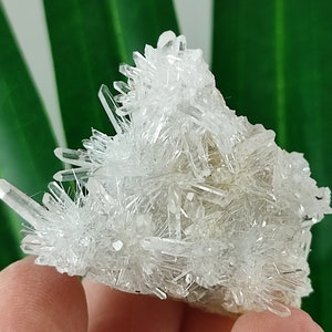 Transparent Quartz from 9th September mine,Madan ore field,Rhodope Mts, Smolyan Oblast,Bulgaria,Minerals,Natural Crystal,Home DecorN35