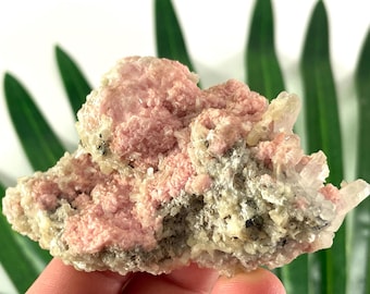 Quartz With Iron Oxide, Quartz Crystal, Mineral, Natural Crystal
