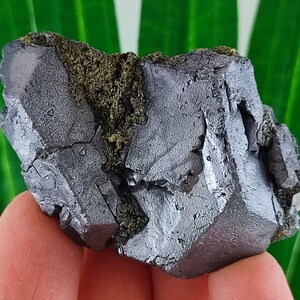 Galena with Chalcopyrite from Borieva mine,Madan ore field,Rhodope Mts,Smolyan Oblast, Bulgaria,Minerals,Crystals,Specimens,100% NaturalN24