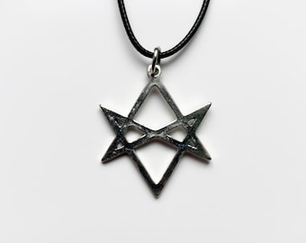 BMTH ヘキサグラム コードロープ チョーカー ネックレス＆ペンダント | Bring Me Sykes Metal