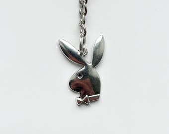 Bunny Rabbit Keyring / Keychain | Alt Goth Emo Y2k Spooky