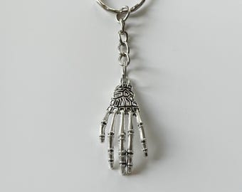 Skeleton Hand Keyring / Keychain